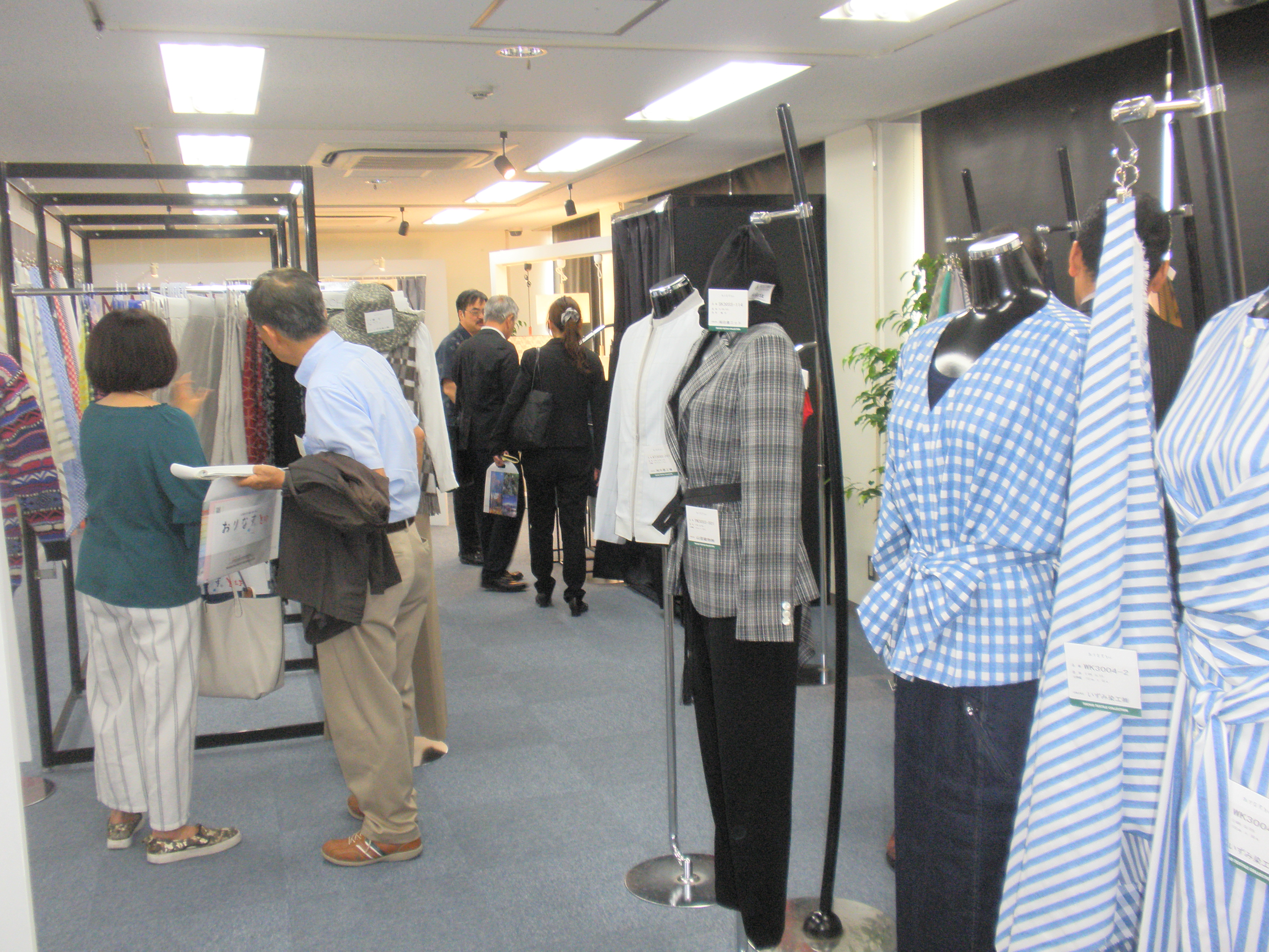 TOCHIO TEXTILE COLLECTION &rsquo;19S/S＜2018.5.16～17＞を 開催致しました。